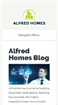 Mobile Screenshot of alfredhomes.com.au